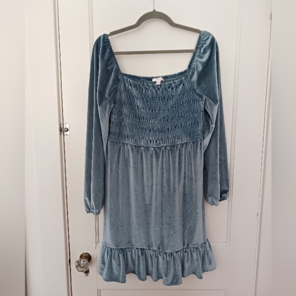 Velvet Mini dress plus size